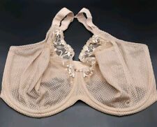 ELOMI CHARLEY STRETCH FLORAL UNPADDED UNDERWIRED FULL CUP PLUNGE Bra UK 36HH for sale  Shipping to South Africa