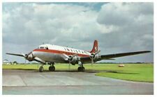 Cartão postal Invicta Airways Ltd Douglas Skymaster at Manston Airplane , usado comprar usado  Enviando para Brazil