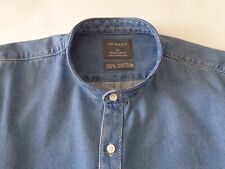 Mens denim grandad for sale  DRIFFIELD