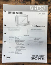 Manual de serviço de TV Sony KV-27TS24 *Original* comprar usado  Enviando para Brazil
