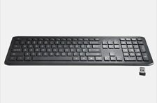 Teclado inalámbrico silencioso tamaño completo para PC o Mac, 106 teclas teclado Surf Onn segunda mano  Embacar hacia Argentina