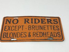 Vintage riders license for sale  Lenora