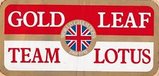 Adesivo Gold Leaf Team Lotus - decalque comprar usado  Enviando para Brazil