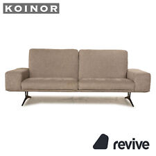 Koinor Hiero Stoff Dreisitzer Grau Sofa Couch manuelle Funktion na sprzedaż  Wysyłka do Poland