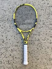 Raquete de tênis Babolat Aero JR 26 júnior amarela preta 26” 250g 100 quadrados comprar usado  Enviando para Brazil