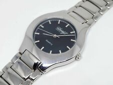 Used, DAVIDOFF CIGARETTES QUARTZ WATCH -NEW BATTERY - BLACK DIAL for sale  Shipping to South Africa