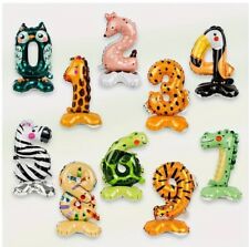 Animal number balloons for sale  BIRMINGHAM