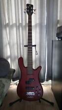 Warwick Through Neck Red Electric Bass Guitar for sale  Shipping to Canada
