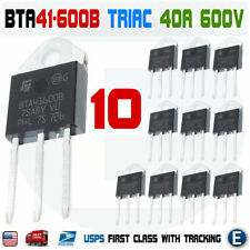 Usado, 10 piezas BTA41-600B Triac ST MICRO tiristor BTA41600B STM 40A 600V TOP-3L BTA41600 segunda mano  Embacar hacia Argentina