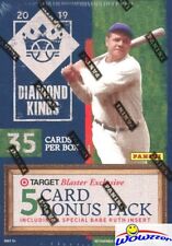 2019 Panini Diamond Kings Baseball EXCLUSIVO Selado Blaster Box-5 Blue Frame comprar usado  Enviando para Brazil