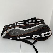 HEAD SPEED Novak Djokovic 6-9R Combi Raquete/Raquete Bolsa de Tênis Controle Climático, usado comprar usado  Enviando para Brazil