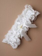 Plain ivory garter for sale  Shipping to Ireland