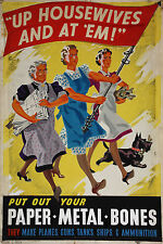 14 póster de la Segunda Guerra Mundial - Up Housewives And At 'Em  segunda mano  Embacar hacia Argentina