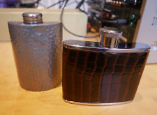 Pair hip flasks for sale  Shipping to Ireland