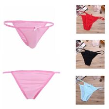 Sexy Men's Underwear Sissy Panties Soft String Bikini Briefs Crossdress Tangas for sale  Shipping to South Africa