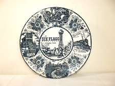 Vintage Six Flags Over Texas Decorative Plate Fine American Ironstone w/Hanger for sale  Shipping to South Africa
