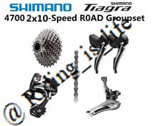 Usado, Novo Shimano Tiagra 4700 2X10 Speed Road Groupset ST+RD+FD+Cassete+Corrente 5 Peças comprar usado  Enviando para Brazil
