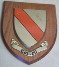 Family crest wooden for sale  CROYDON