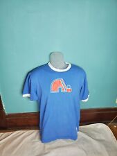 Quebec Nordiques NHL Vintage Hockey Men's Size Large L T-Shirt by Bulletin , used for sale  Buffalo