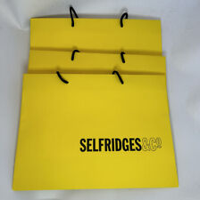 Selfridges yellow glossy for sale  READING