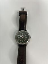 Reloj para hombre TIMEX Expedition Compass Indiglo WR 100 m esfera negra cuero, usado segunda mano  Embacar hacia Argentina