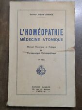 Homeopathie medecine atomique d'occasion  Lunel