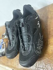Sapatos de ciclismo de estrada Lake CX236 fibra de carbono e couro, EUA masculino 5, UE 39 chuteiras comprar usado  Enviando para Brazil