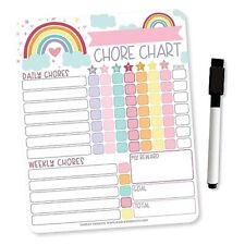 Rainbow chores chart for sale  USA