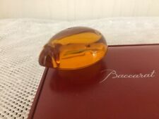Baccarat crystal amber d'occasion  Expédié en Belgium
