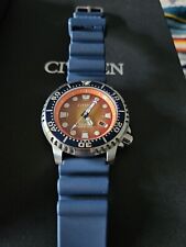 Relógio masculino Citizen Promaster mergulho mostrador laranja BN0169-03X comprar usado  Enviando para Brazil