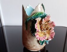 Ancien vase barbotine d'occasion  Plénée-Jugon