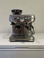 Breville BES870XL Barista Stainless Steel Espresso Coffee Machine, used for sale  San Jose
