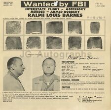 Wanted ralph barnes for sale  USA