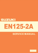 Manual de servicio OEM de fábrica Suzuki EN125-2A segunda mano  Embacar hacia Argentina