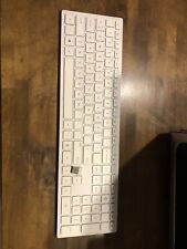 Teclado inalámbrico HP Hewlett Packard 928511-001 blanco. Llave suelta, usado segunda mano  Embacar hacia Argentina