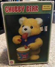 Vintage - Chubby Bear The Cheerleader Drum - Whistler - Operado por bateria, usado comprar usado  Enviando para Brazil