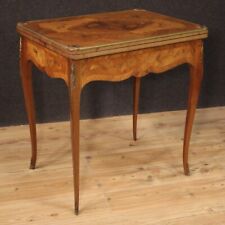 Juego de mesa muebles con incrustaciones 1 cajón estilo antiguo mesa pequeña bronce 900 segunda mano  Embacar hacia Argentina