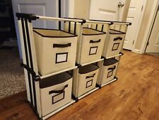 3 cube organizer storage for sale  Bryan