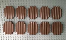 LEGO Lot of 10 Brown Panel 2 x 6 x 6 Log Wall Palisade 6762, 6769, 6249, 6088, used for sale  Shipping to South Africa