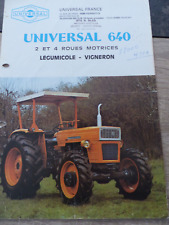 Prospectus tracteur agricole d'occasion  Le Creusot