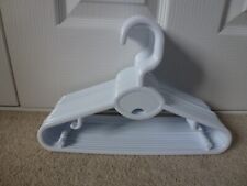 JOHN LEWIS - 20 White Plastic Children's Slim Hangers, used for sale  Shipping to South Africa