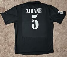 Camiseta deportiva vintage Real Madrid 2001-02 centenario #5 Zidane talla XL segunda mano  Embacar hacia Mexico