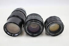 Manual camera lenses for sale  LEEDS