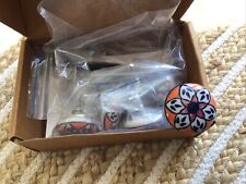 conjunto de 6 botões de cerâmica Trinca Ferra novos na caixa laranja azul Madox 1,5” diâmetro comprar usado  Enviando para Brazil