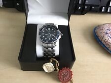 Omega seamaster blue for sale  KEIGHLEY