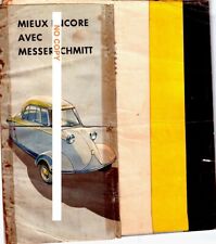 Publicité auto messerschmitt d'occasion  Vernet-les-Bains