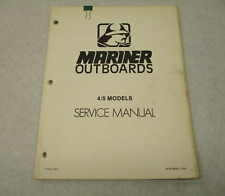 90-96963 584 Outboard Service Repair Manual for Mariner 4-5 HP for sale  Shipping to South Africa