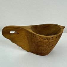 Used, Scandinavian Kuksa Wedding Cup - Hand Made / Hand Carved Wood for sale  Shipping to South Africa