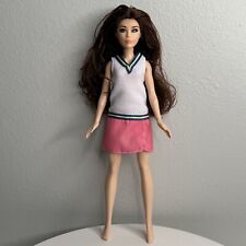 Usado, Vestido de tenis híbrido Karl Pale con cuerpo moreno muñeca Barbie clon cuerpo Mattel ojos marrones segunda mano  Embacar hacia Mexico