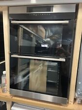 New Unbox AEG DCK731110M SurroundCook Built-In Double Oven Catalytic Clean Steel, used for sale  Shipping to South Africa